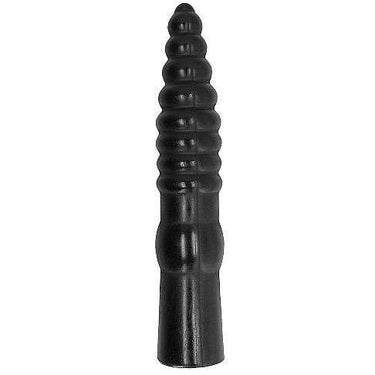 Dildo All Black Lunghezza Scanalata 33 cm – Giocattolo Intimo Elegante